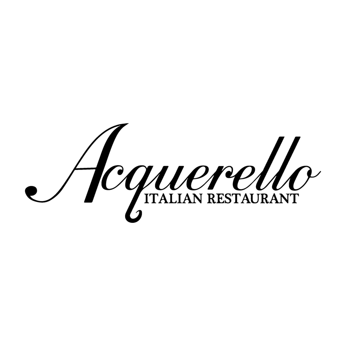 Acquerello-Italian-Restaurant-Logo